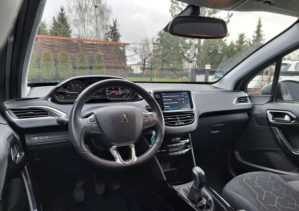 Peugeot 2008 cena 49900 przebieg: 34195, rok produkcji 2019 z Kożuchów małe 79